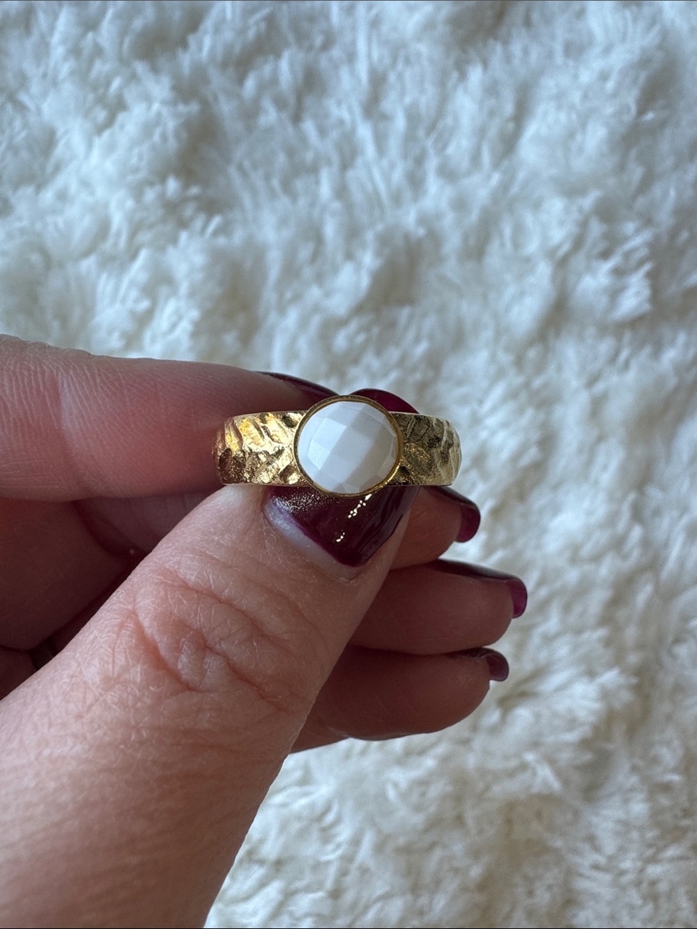 Gold Plated Italian Ring